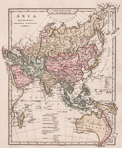 The Islands of the East Indies with the Channels between India, China & New Holland 1809